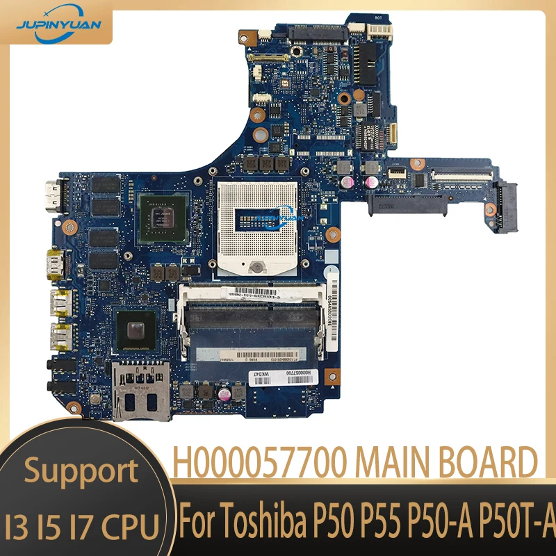 H000057700 základná DOSKA Pre Toshiba Satellite P50 P55 P50-A P50T-Notebook Doske GT740M GPU HM86 DDR3L Plný Testované
