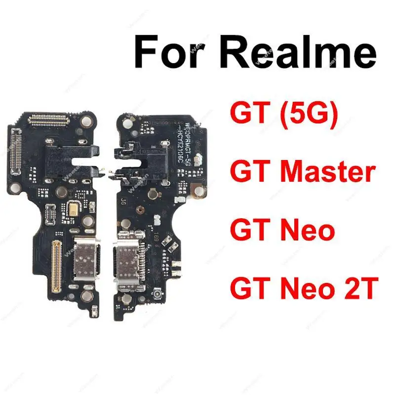 Na Realme GT 5G GT Neo 2T GT Master, USB Nabíjací Port Rada USB Nabíjací Dock Malé Dosky Flex Páse s nástrojmi
