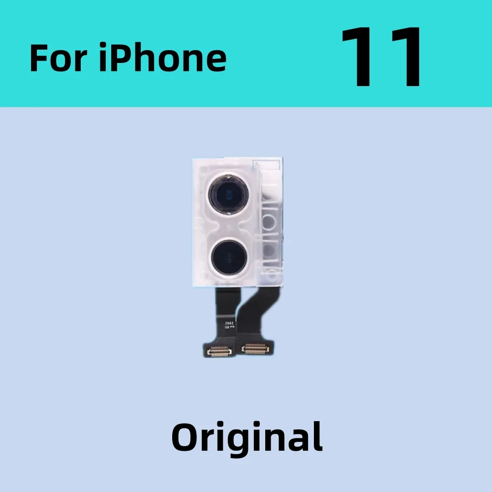 Originálne zadný Fotoaparát Pre iPhone 12 11 13 X XR XSMAX 7 8 Zadné Hlavné Veľký Objektív Flex Kábel 12 Fotoaparát