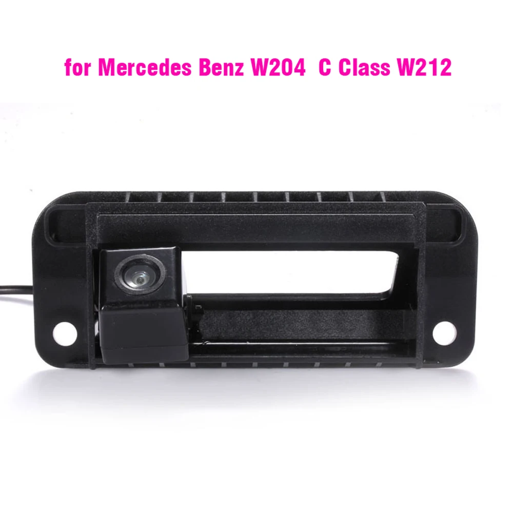 Kufri Rukoväť Fotoaparátu Zozadu HD Kamera pre Mercedes Benz W204 S204 C Triedy W212 C180 C200 C260 C300