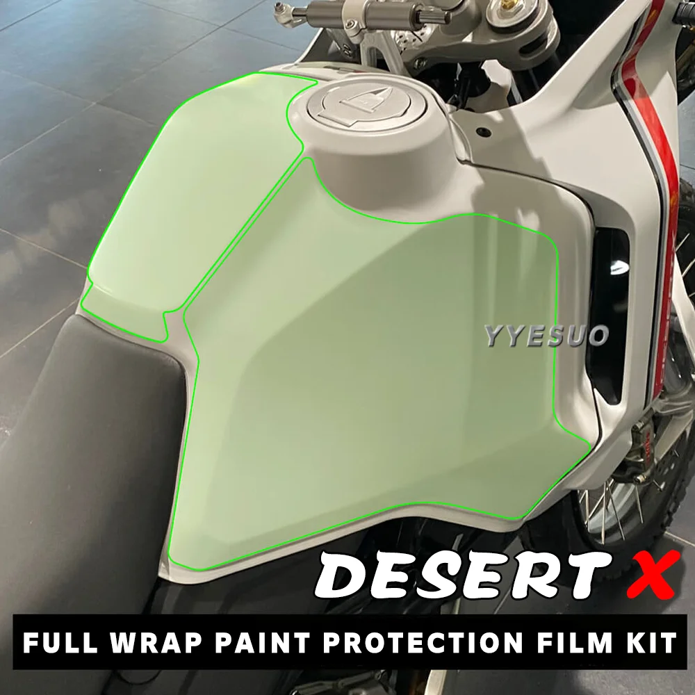 pre Ducati Púšti X Príslušenstvo Transparentná Nálepka Motocykel Plný Zábal Ochranu Laku Auta Ochranný Film DesertX Časti